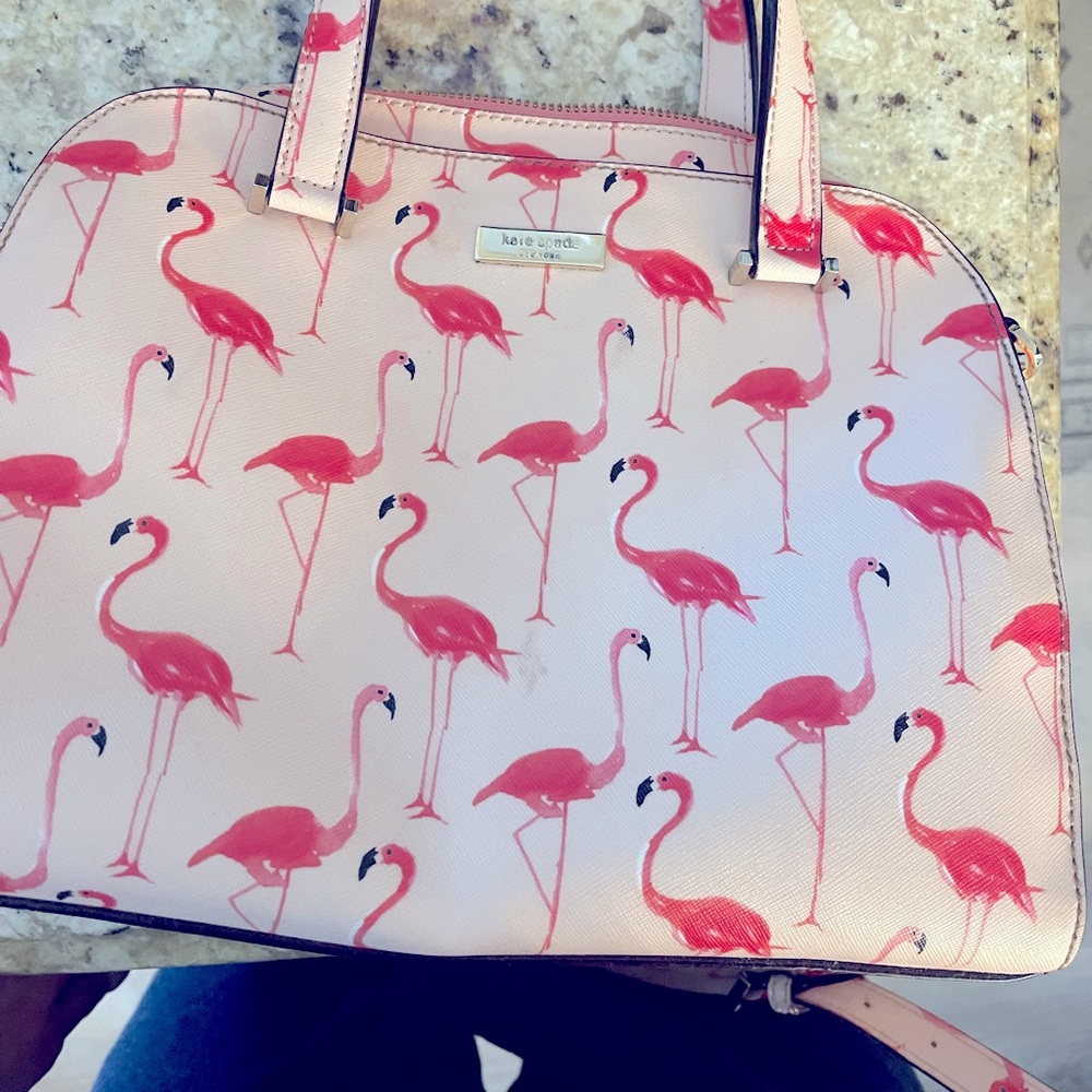 Flamingo Kate spade purse.